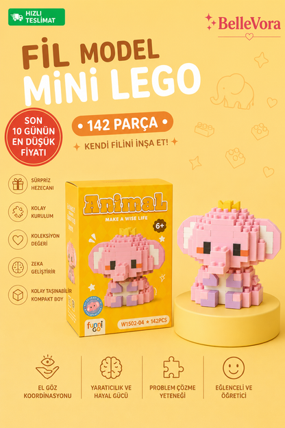 SEVİMLİ FİL MİNİ LEGO