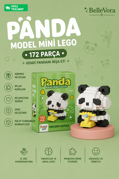 SEVİMLİ PANDA MİNİ LEGO