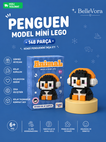 SEVİMLİ PENGUEN MİNİ LEGO