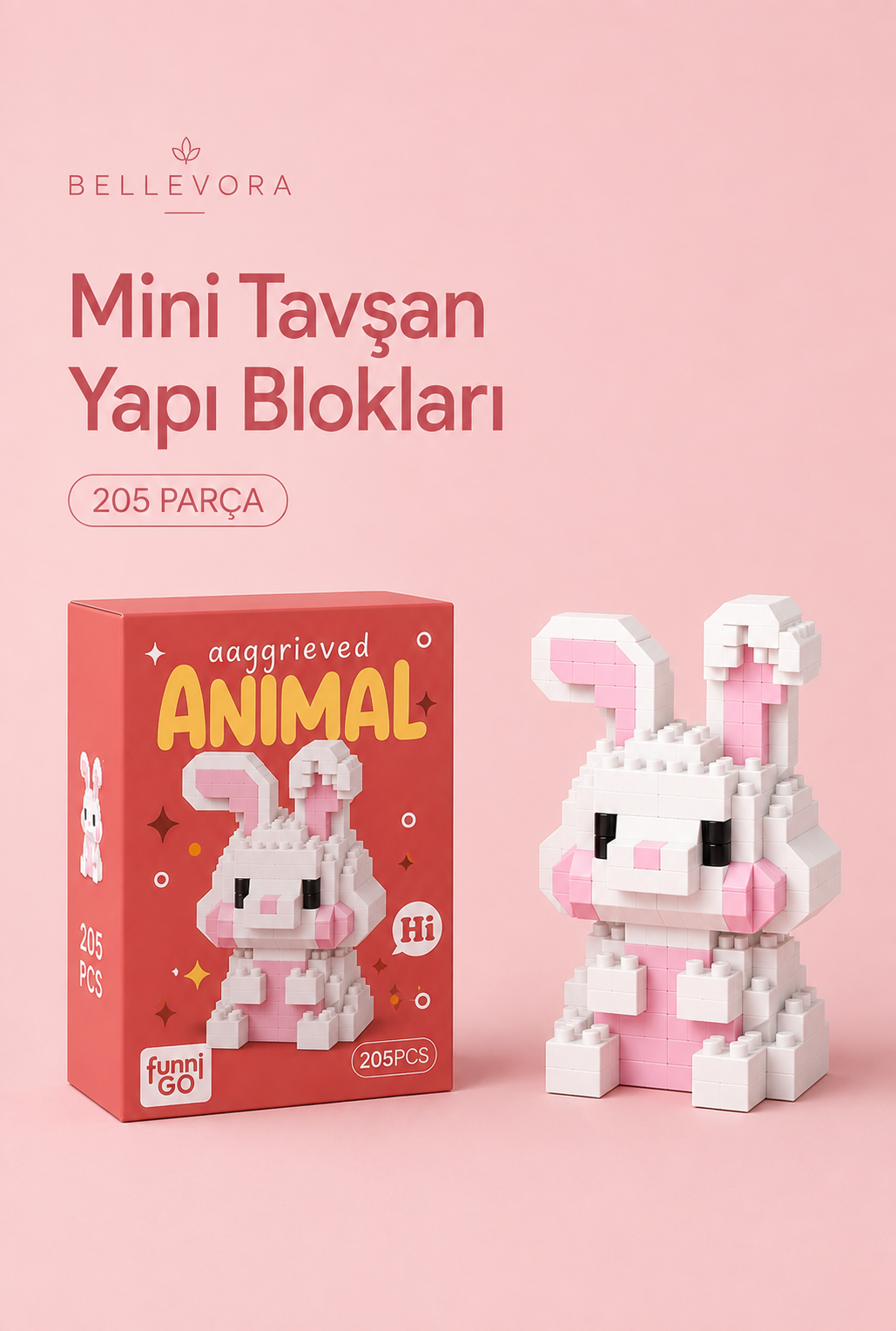 Tavşan blok yapı seti